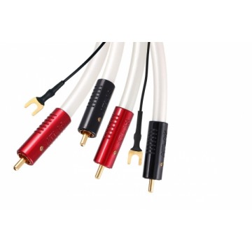 Tonearm Stereo cable, RCA - RCA, 3.0 m